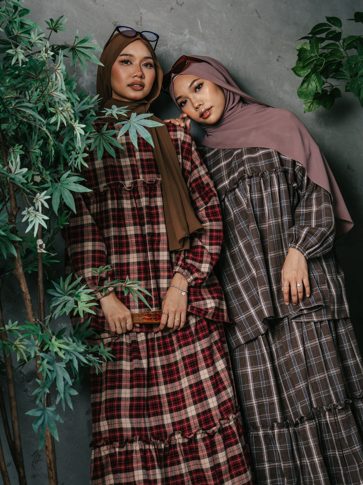 Plaidè Two-Piece Set